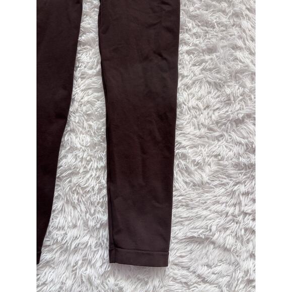 Soma women's sz. M Brown soft crop legging pants. Versatile pair. Comfortable - Picture 2 of 7